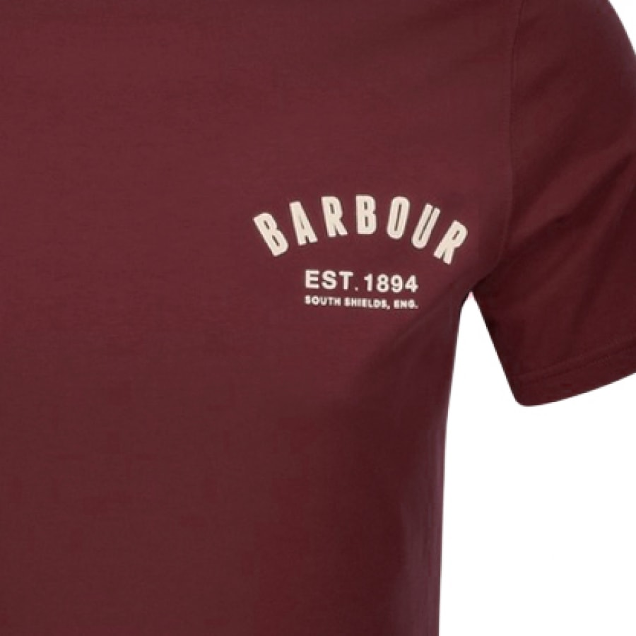 Alternative Image for ProductBarbour Preppy T Shirt Red3